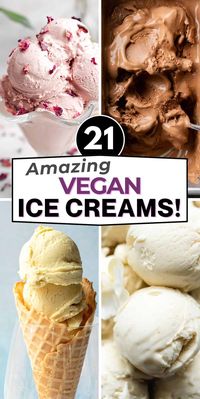 Get ready to indulge in some creamy, dreamy, dairy-free deliciousness with this collection of 21 Vegan Ice Cream Recipes! From classic favorites like chocolate and vanilla to exotic flavors like ginger maple miso and vanilla rose, there's something here for everyone. Oh, you'll also find plenty of coconut-free AND nut-free options!