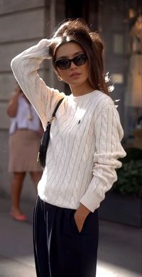 aesthetic ,ralphlauren, lauren, ralph, usa, drip, chic, oldmoney, ootd, rich, blong, brown , hair, luxury, cute ,trendy, style, women, men, sweater, mode, pullover, stockholm, sweden, winter