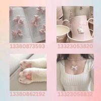 aesthetic poster decals, pink, white, mugs, bows, cat paws, pearls, aesthetic, coquette, bloxburgbuild, bloxburgdesign, bloxburgroleplay, decoration for you own bloxburg home