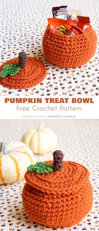 Pumpkin Treat Bowl