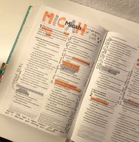 Micah 1 #bible #biblestudy #biblejournaling #notes #aesthetic #aestheticnotes #journaling #faith #christian #micah #micah1