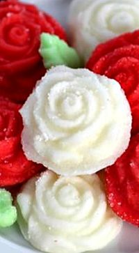 Cream Cheese Mint Roses