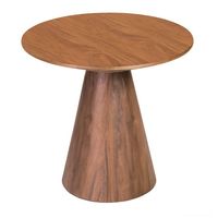 Conical Round Wood Side Table (24") | West Elm