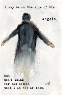 Etsy : NEW "Side of the Angels" BBC Sherlock "The Fall" The Reichenbach Fall Art 5x7" Print Variant : $8.00