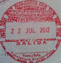 Gallery of passport stamps from around the world!