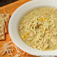 slow cooker green chile enchilada soup