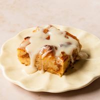 Bread Pudding with Vanilla Sauce (Easy Old Fashioned Recipe) - Olives + Thyme