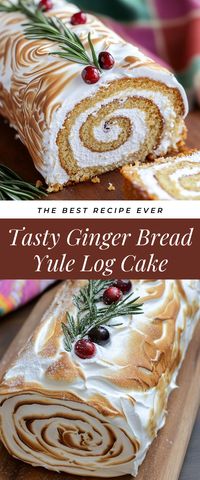 Celebrate the season with this Classic Gingerbread Yule Log Cake that’s sure to impress! It’s moist, spiced just right, and perfect for holiday gatherings or cozy family dinners.