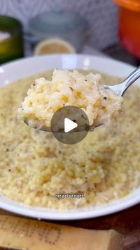 Claire on Instagram: "Thank you @giadadelaurentiis and thank you pastina 💖

Here’s how to make it:

1 cup acini de pepe
3 cups chicken broth
2 T butter
Salt and black pepper, to taste
2 cloves garlic, grated
Freshly grated parm, to taste
Lemon juice
Olive oil

1. Bring your chicken broth, 1 T of butter, and a pinch of salt to a boil then reduce to a simmer.

2. Add in your pasta and stir. Simmer for about 10 minutes, or until most of the liquid is aborbed and the pasta is tender. Stirring occasionally.

3. Add in your remaining butter, garlic, parmesan, lemon, black pepper, and a pinch of salt.

5. Adjust for seasonings, if needed, and top with more fresh parm, black pepper, lemon juice, and a drizzle of your favorite olive oil. Enjoy!

#pastina #italianpenicillin #italianfood #comfortfoo