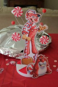 Candyland's Mr.Mint centerpiece