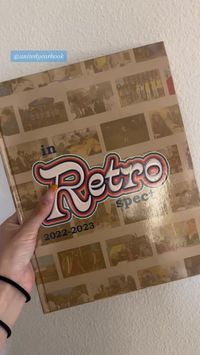 Lets go back in time with this incredible retro yearbook! 🪩Good job G... | Yearbook | TikTok