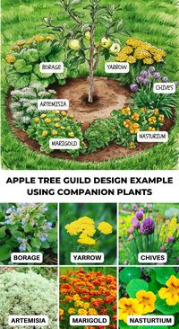 Best Apple Tree Companion Plants for a Thriving Orchard