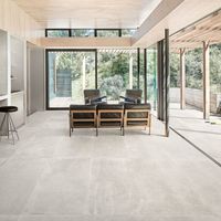 Fusion White Matt Porcelain Tile in Peka Peka