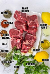 This amazing grilled lamb chops recipe will bring your barbecue game to a new level of deliciousness. Lamb loin chops are steeped in a lemon, garlic, and rosemary marinade, and then grilled to tender, juicy perfection. Cook in a pan if you prefer, to give the option of making a sauce from the drippings. The marinade tastes great on other cuts, such as lamb shoulder, ribs, or shanks. #ourzestylife