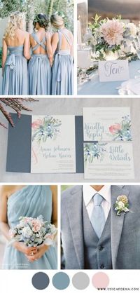 Wedding Colors Schemes Blue Pastel 25 Best Ideas #wedding