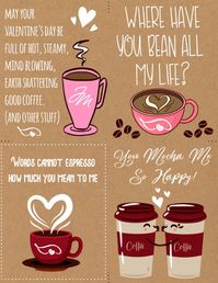 Download these custom Java Momma Valentines Cards to share with your sweetheart. #cofffee #javamomma #directsales #valentinesday