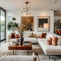 Explore stunning luxury living room ideas that combine the beauty of indoor plants with exquisite wall art. Discover how to elevate your space with greenery that complements elegant furniture and sophisticated artwork.