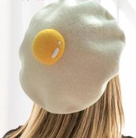 Cute Egg Beret Hat sold by PlushyPets on Storenvy