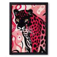 Abstract Black Panther Painting Colourful Pop Art Panther Art - Etsy UK