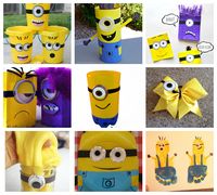 Minions Crafts and Recipes for Kids