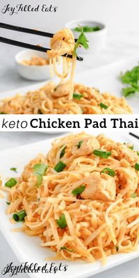 Keto Chicken Pad Thai