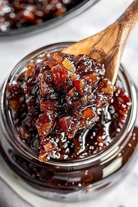 Bourbon bacon jam is a heavenly blend of smoky, sweet, and savory flavors. It's a labor of love, but it's guaranteed to make your taste buds sing.