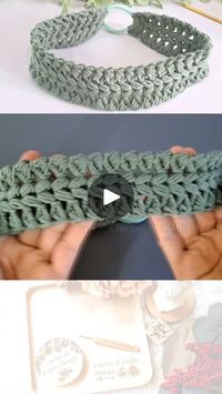 1.3M views · 9.8K reactions | Easy & Fun DIY crochet headband #crochet  #crochetinspiration #CrochetProjects | Crochet & Crafts Therapy