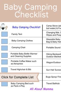 Curious whether it is doable to take a baby camping? I was thinking the same thing when I first became a mom and now, 3 babies later, found the secret sauce, the right baby camping gear! Click to find the ultimate baby camping checklist!