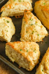 Cheddar Cheese Scones (Freezer Friendly!) - Spend With Pennies