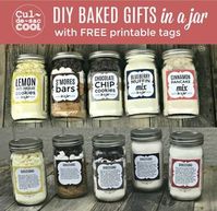 5 DIY Baked Gifts in a Jar with FREE Printable Recipe Tags — Part 2 |