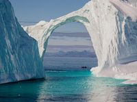 Picture of an iceberg near Greenland