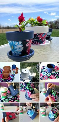 40+ DIY Flower Pot Ideas | Cuded