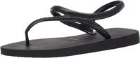 Amazon.com | Havaianas Women's Flash Urban Sandal Black Flip Flop, 7-8 | Flip-Flops