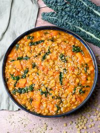 High Protein Lentil Soup