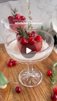 Maria Gabriela 🌱recipes🍹bevs on Instagram: "My most viral recipe in 2023🎄✨ Over 30 million views and it still feels unreal! 🤯

Make your Christmas party unforgettable with this festive cocktail!🥂❤️

Comment “MIMOSA” or “RECIPE” below, and I’ll send the link straight to you (P.S. Make sure you’re following me to get the DM!) 🔗🎁

#mistletoemimosa #christmascocktails #christmasdrinks #mocktails #mocktailrecipe #christmasmimosa #holidaycocktail #mimosa #holidaycocktailparty #mimosaicecubes #holidayrecipe #christmasrecipe #xmasdrinks #xmastime #christmasrecipes #cocktail #christmastime #winterdrinks #christmasparty #christmascountdown #christmas2024"