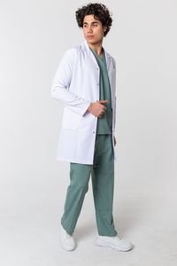 Please Note: Our sizes may not correspond with US size charts. Please check our Super10 size chart as Super10 sizes are smaller than typical US sizes. 5 Reasons to Buy A Soft Anti-Wrinkle  Men's Alpaca Lab Coat From Super10 Medicals Suitable for doctors, nurses, lab techs, pharmacists, veterinarians, students, physician assistants, nurse practitioners, surgeons, dentists, pathologists, pediatricians, obstetricians, radiologists, physical therapists, office managers, teachers, hygienists, aesthet