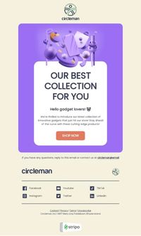 Experience Stripo - the all-in-one email design platform. Create professional, responsive emails fast with no HTML skills. Tap the link to explore our Email Templates for an impressive design. Follow us on Pinterest for more inspiration and tips. 🤗 #emailfooter #emailtemplates #emaildesign #responsiveemails #newsletterdesign #emailcampaigns #emailinspiration #emailmarketingtips #inspiration #stripo