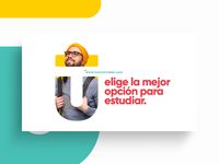 Tuniversidad study brand key visual design