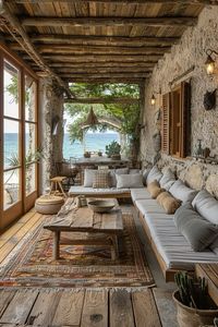 #rustic #barn #wood #exposed #comcrete #aesthetic #living #room #ideas #inspiration #indooroutdoorliving #indooroutdoor #decor #style #traditional #warm #cozy #openair #interior #exterior #interiordesignideas #home #homedesign #tips #pinterest #explore