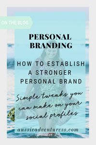 How to establish a stronger personal brand - Today let's talk about some simple tweaks you can make on your social media profiles to establish a stronger personal brand and attract more of your ideal clients.