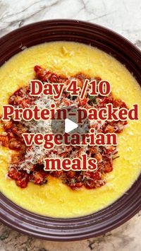 Nutritionist • Melanie Lionello on Instagram: "Day 4/10 PROTEIN PACKED VEGETARIAN MEALS 🌿 today I’m sharing a garlic and red wine chickpea stew inspired by a Tuscan dish called ‘peposo’. It’s traditionally made with beef however we are subbing that for chickpeas and using milk as a base for the soft polenta to serve it with to provide a good chunk of vego protein. To increase it further, you could opt for a protein fortified milk. Let me know how you’re liking this series so far! Anything in particular you’d like to see? #vegetarian #protein #healthydinnerideas #vegetarianrecipes #vegetarianprotein #easyrecipes 

Garlic and red wine chickpea stew 

Serves 4

This recipe was analysed using FoodWorks Professional nutritional analysis software and provides 29g of protein per serve.

1/4 cup 