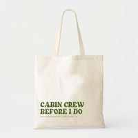 Cabin Crew Before I Do Mountain Bachelorette Tote Camping - Etsy