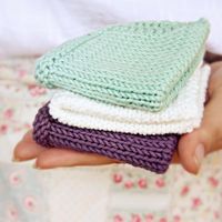 Pretty & Practical Dishcloths Knitting pattern by Sarah Price