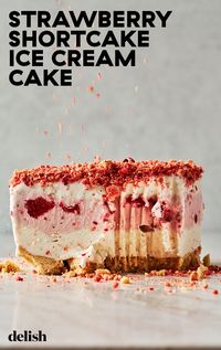 Strawberry Shortcake Ice Cream Cake Is Summer's Dessert VIPDelish