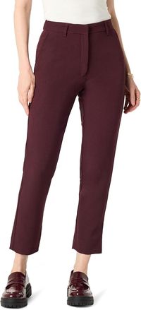 Amazon.com: The Drop Women’s Sheilaa Slim Flat Front Trouser, Raisin, S : Clothing, Shoes & Jewelry