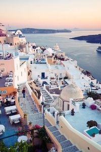 santorini, greece. a magical island.