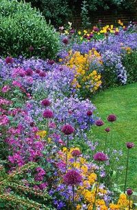 perennial border... tips for making your garden more interesting