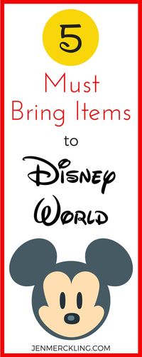 Must Have Items for your Disney Trip!  #DisneyWorld #familyvacation #WDW #Disney #Planning #Tips #Traveltips #whattopack