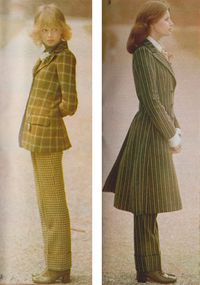 Tan Giudicelli Elle France, September 6 1971 Photographed by Peter Knapp