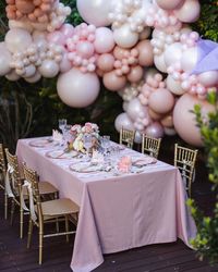 So…did we nail the magical princess party brief? . . . Styling & Coordination @foundcollectiveevents Fluted table, frill tablecloth, welcome sign @foundcollectiveevents Photography @lucy_partington_weddings Floral design @botanicalbloomsco Balloon Installation @littlebigballoonco Umbrellas, Glassware + Placemats @whitemarquee Signage @theivoryscribe Cake @blossombarcakery Graze @wickerandgraze Chairs @olympicpartyhire Plinth @luxeeventhireadelaide Princess cut outs @paper_nco Tablewear @me...